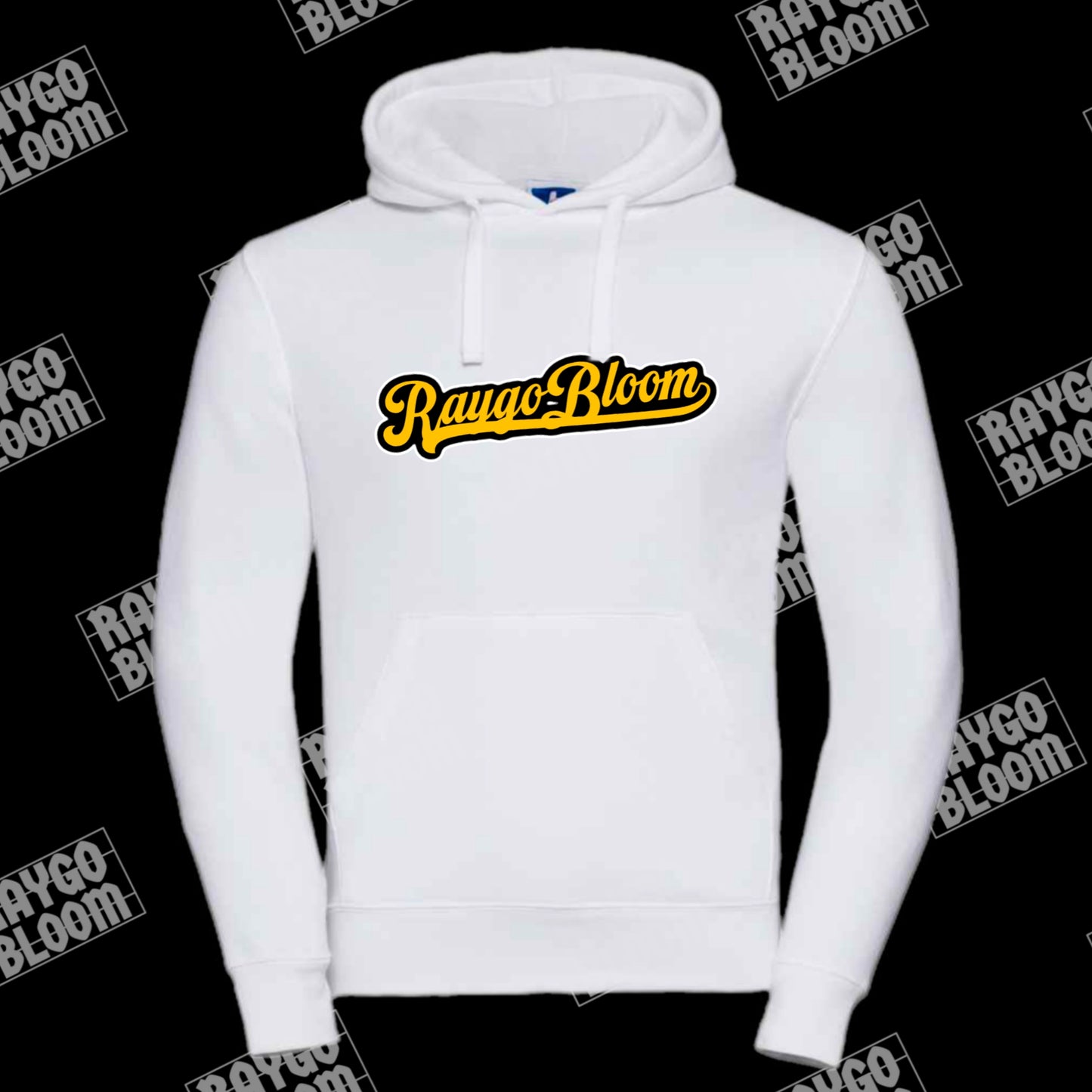 Hoodie 'Baseball' Collection (White)