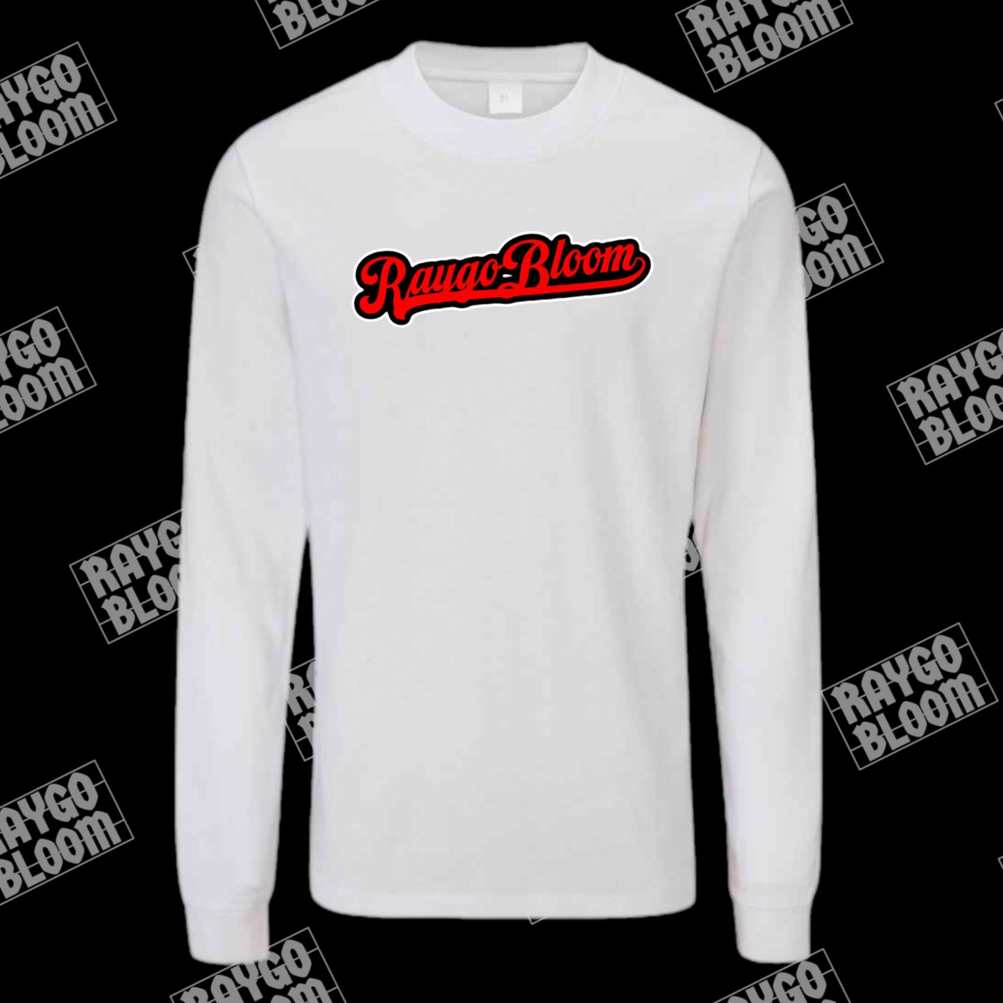 Long Sleeve T-Shirt 'Baseball' Collection (White)