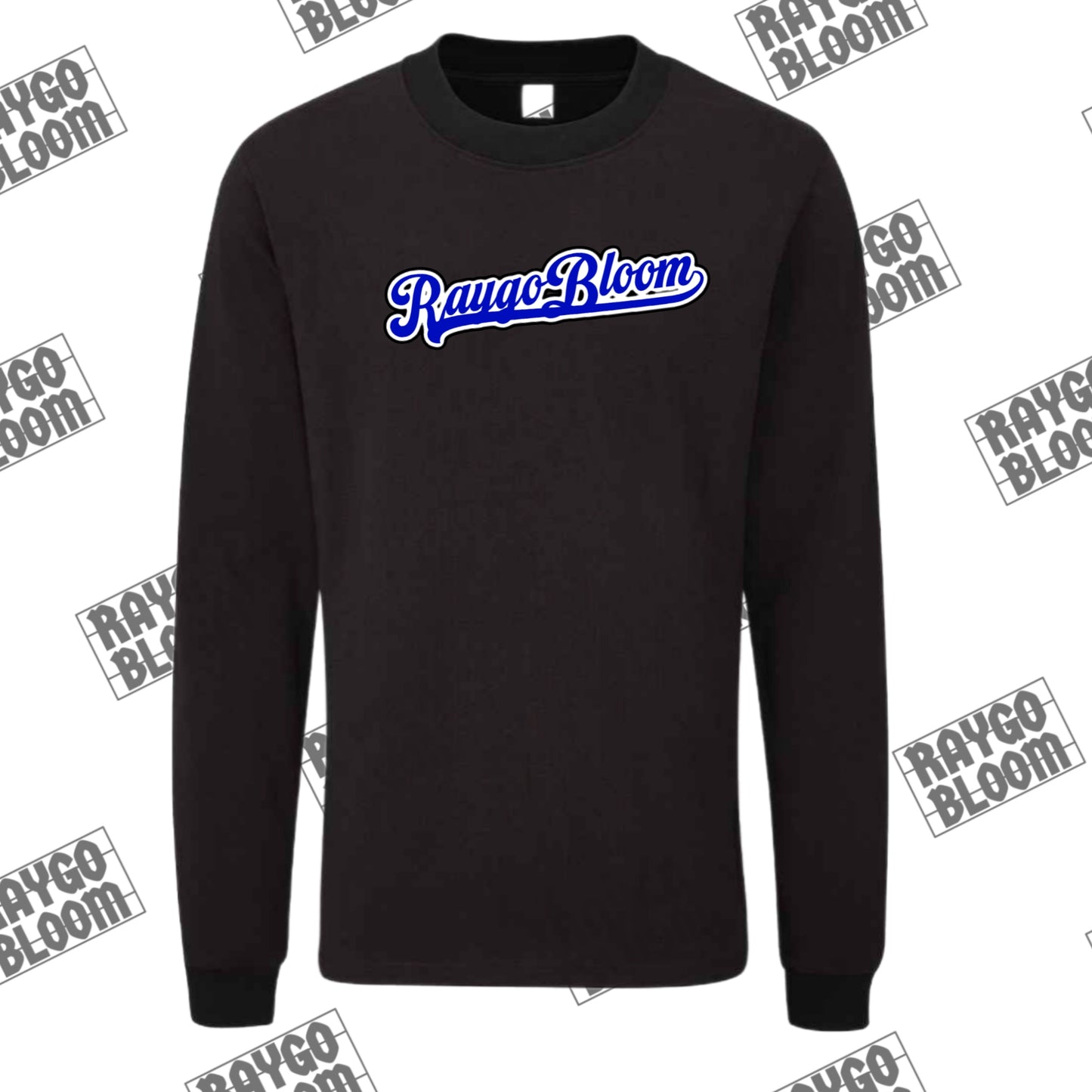 Long Sleeve T-Shirt 'Baseball' Collection (Black)