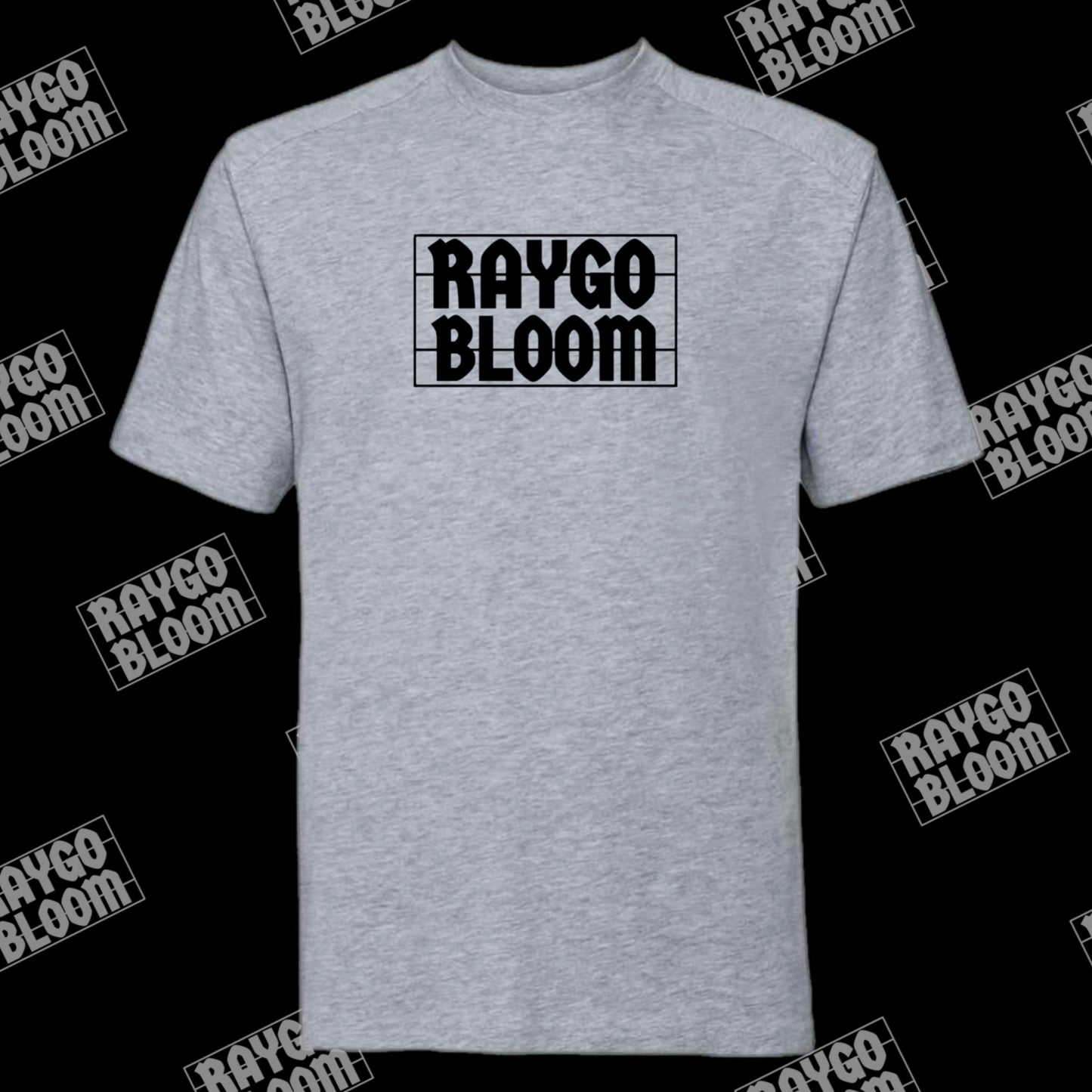 Short Sleeve T-shirt (Black Raygo Bloom Logo)