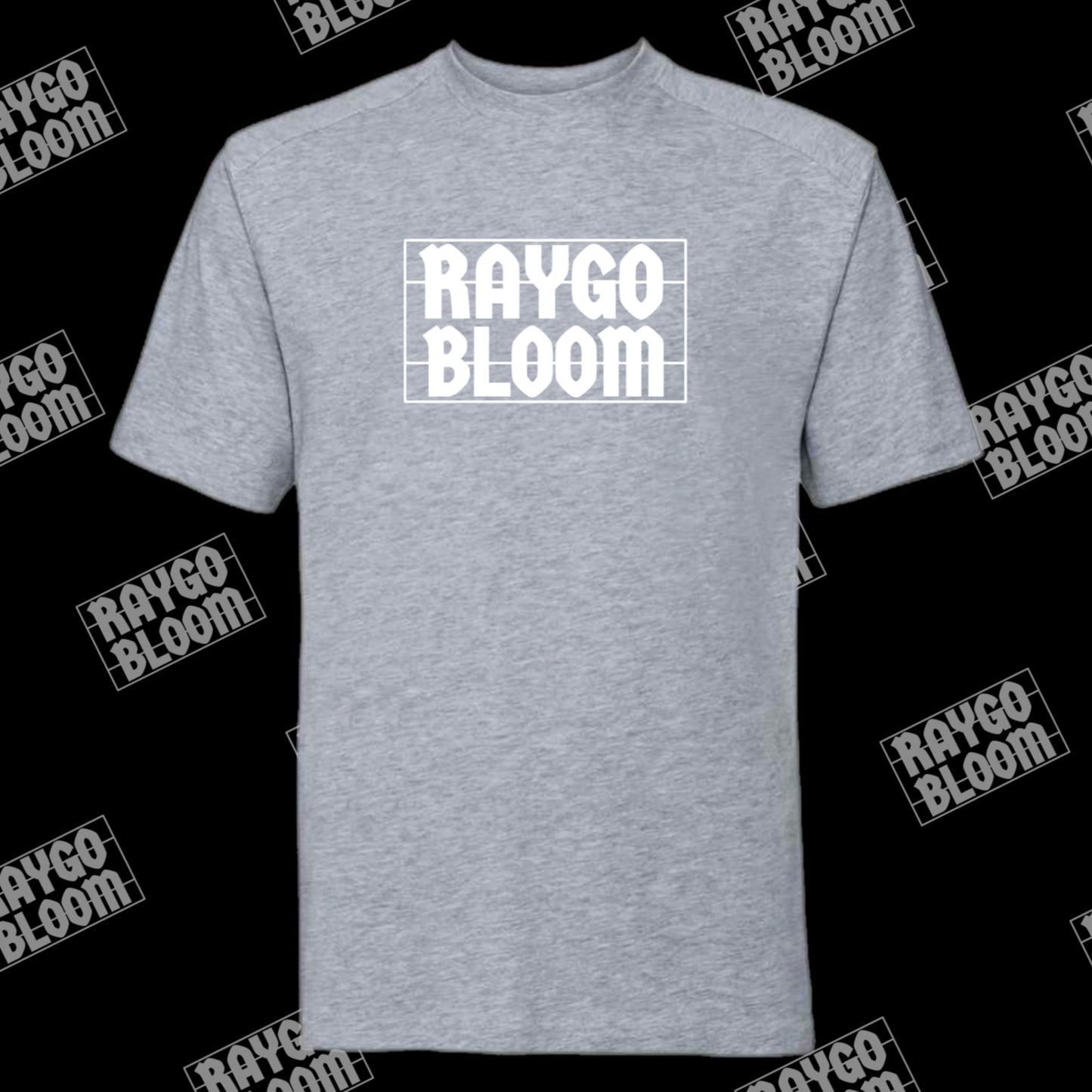 Short Sleeve T-Shirt (Centre White Raygo Bloom Logo)