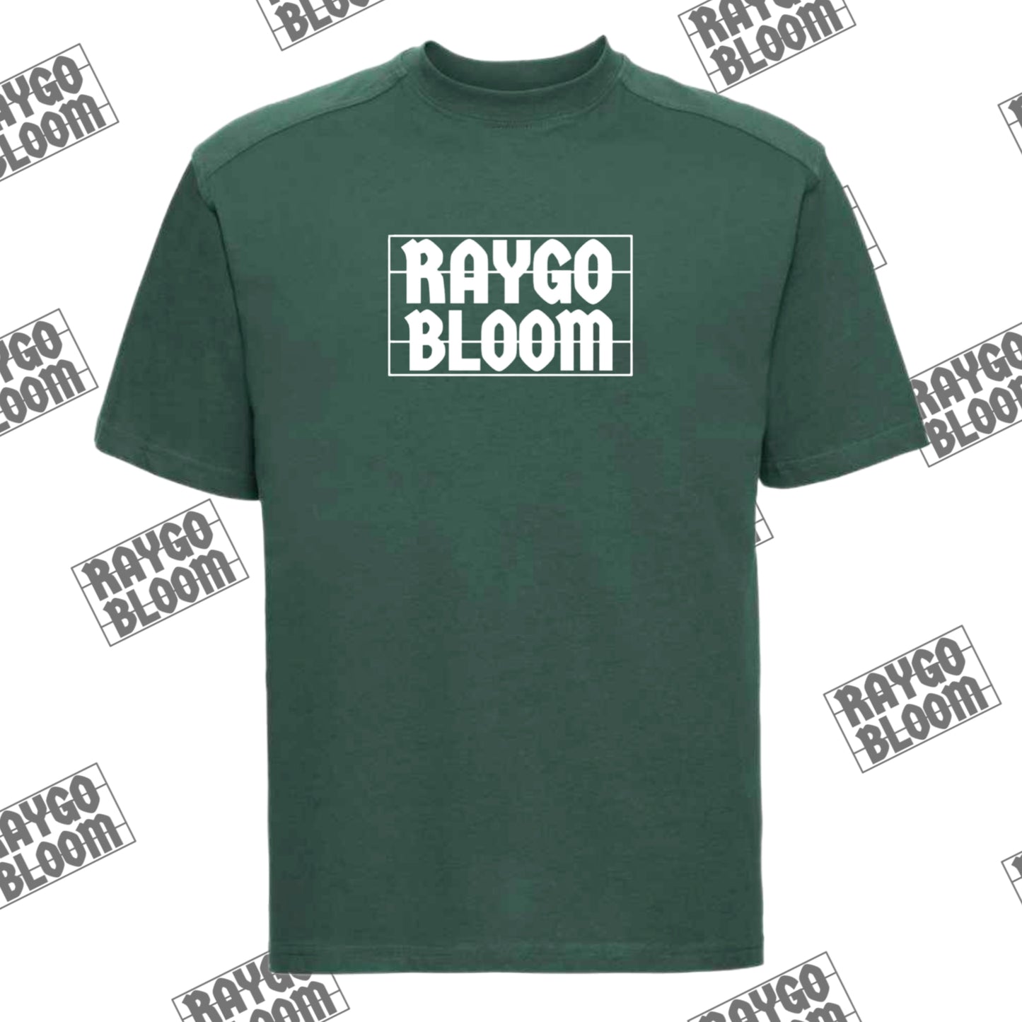 Short Sleeve T-Shirt (Centre White Raygo Bloom Logo)