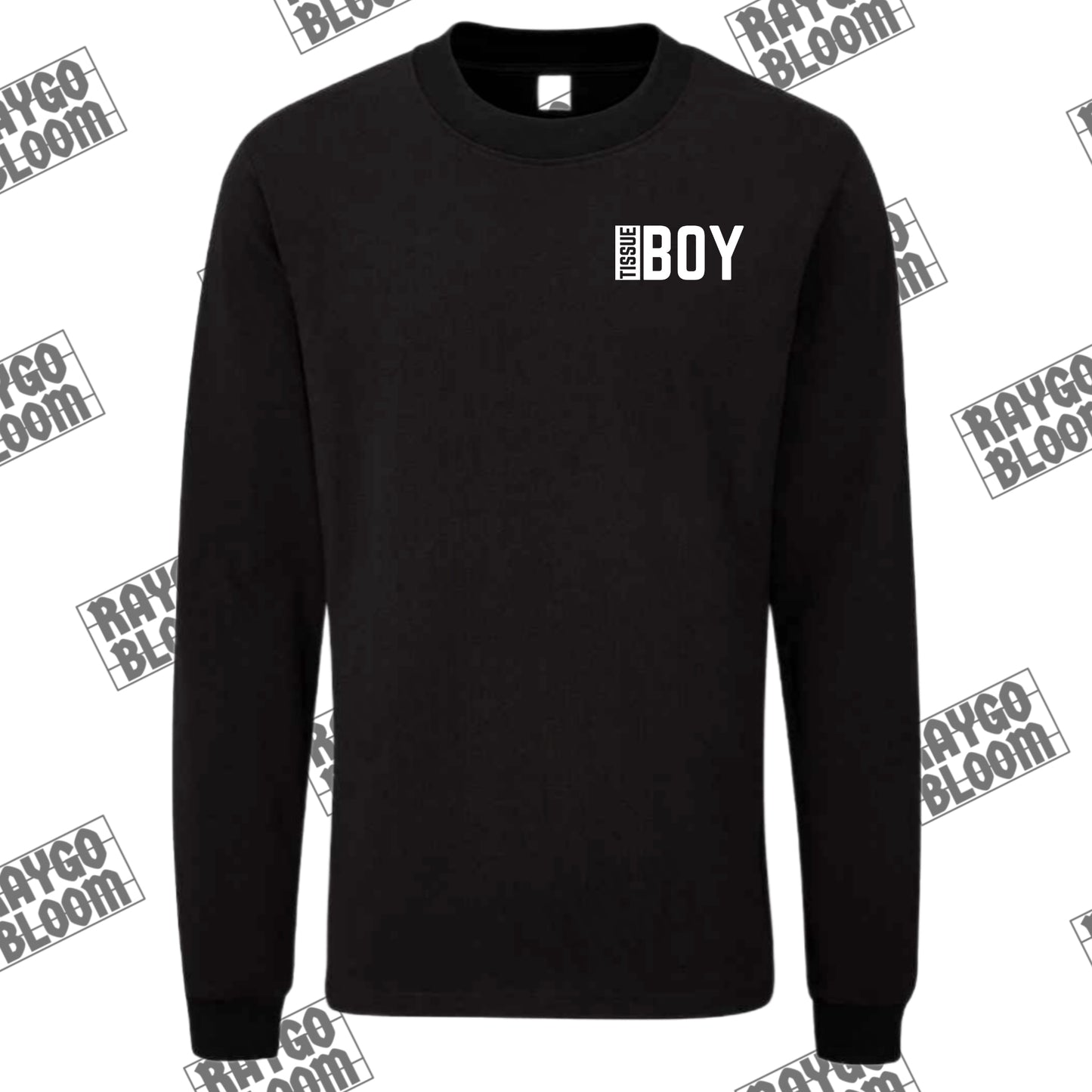 Long Sleeve T-shirt (White TBOY Logo)