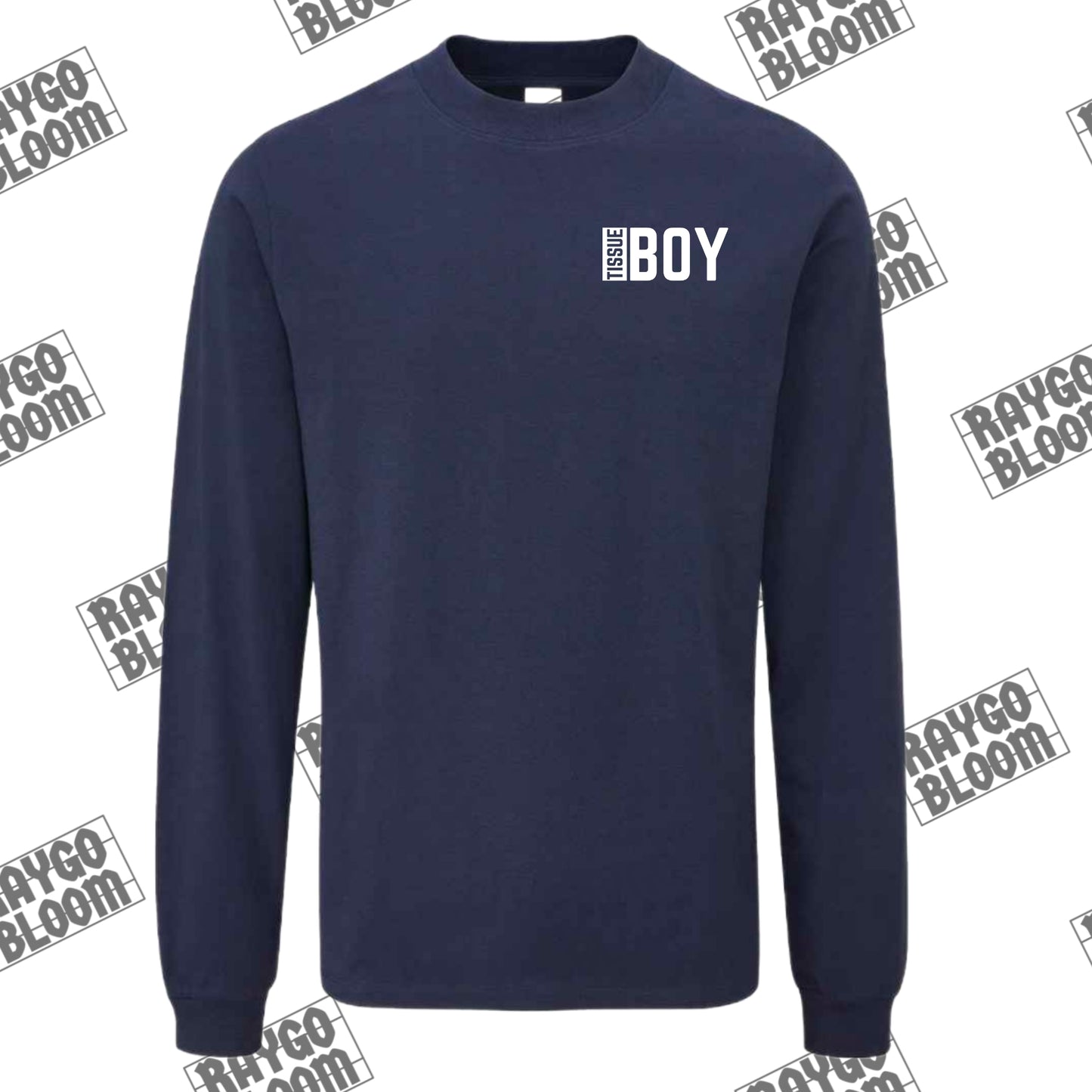 Long Sleeve T-shirt (White TBOY Logo)