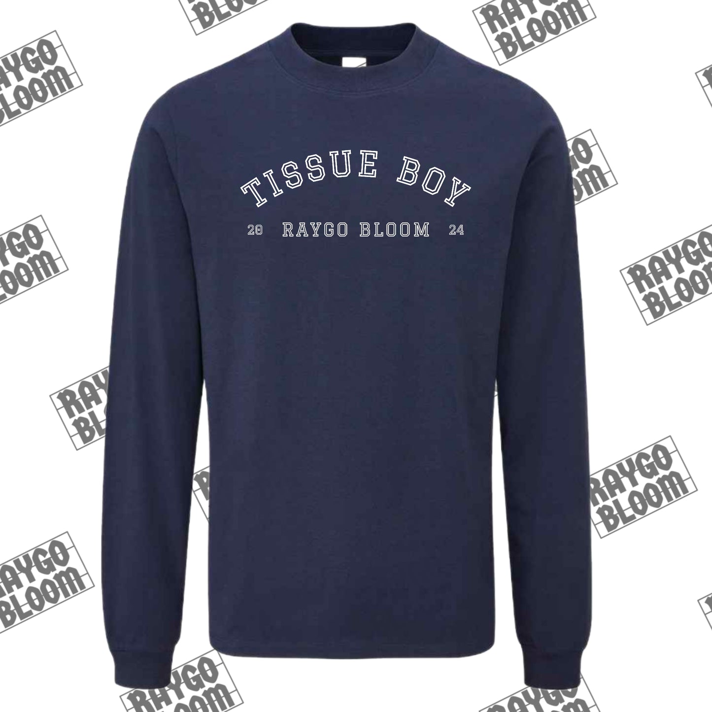 Long Sleeve T-shirt (White Centre Uni Logo)