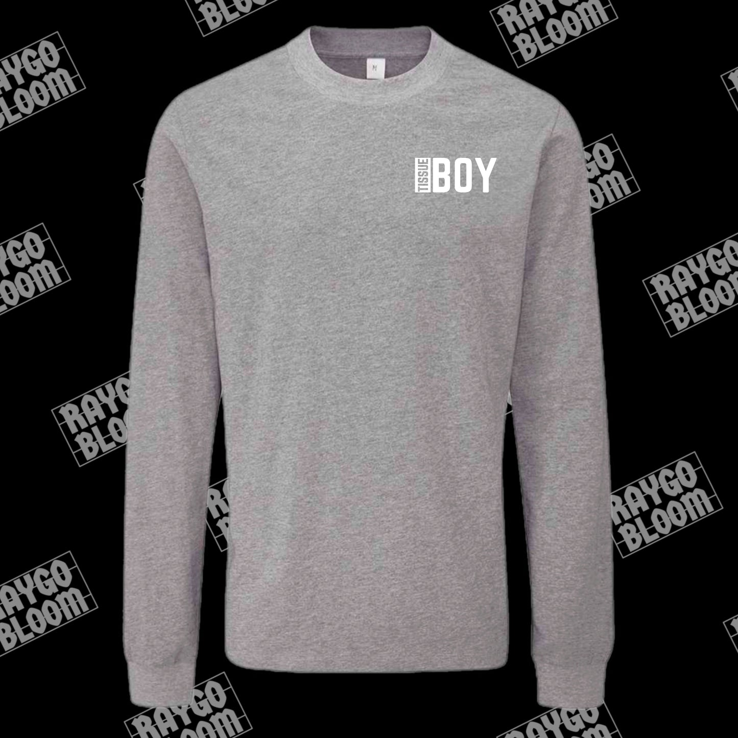 Long Sleeve T-shirt (White TBOY Logo)