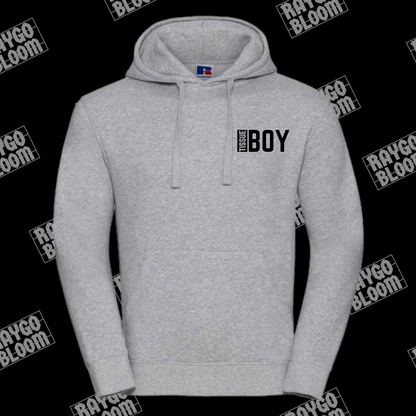 Tissue Boy Hoodie (Black TBOY Logo)