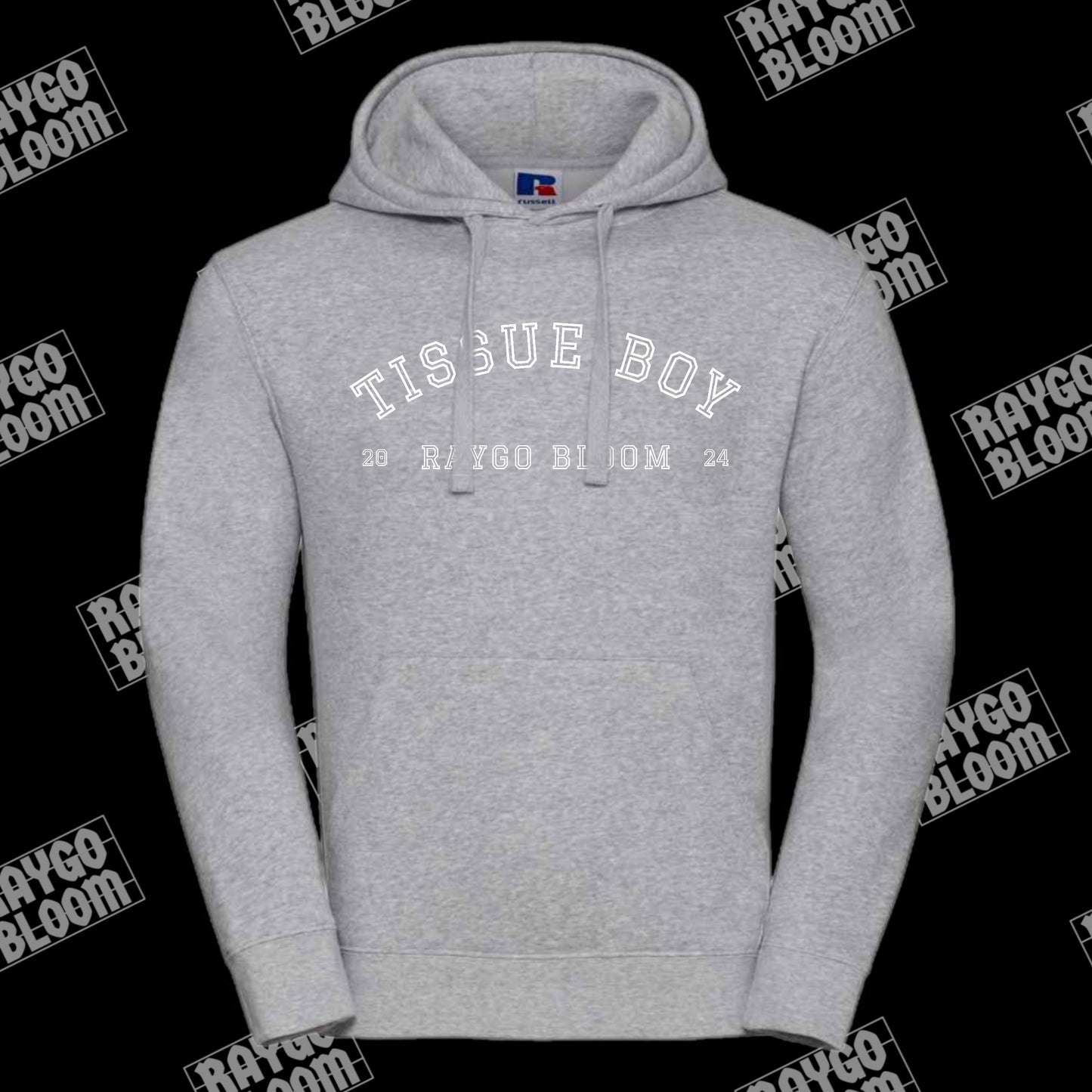 Tissue Boy Hoodie (White Centre Uni Logo)