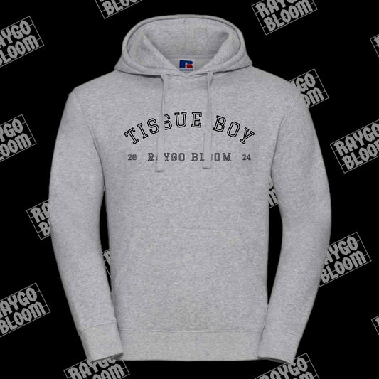 Tissue Boy Hoodie (Black Centre Uni Logo)