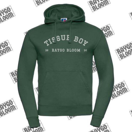 Tissue Boy Hoodie (White Centre Uni Logo)