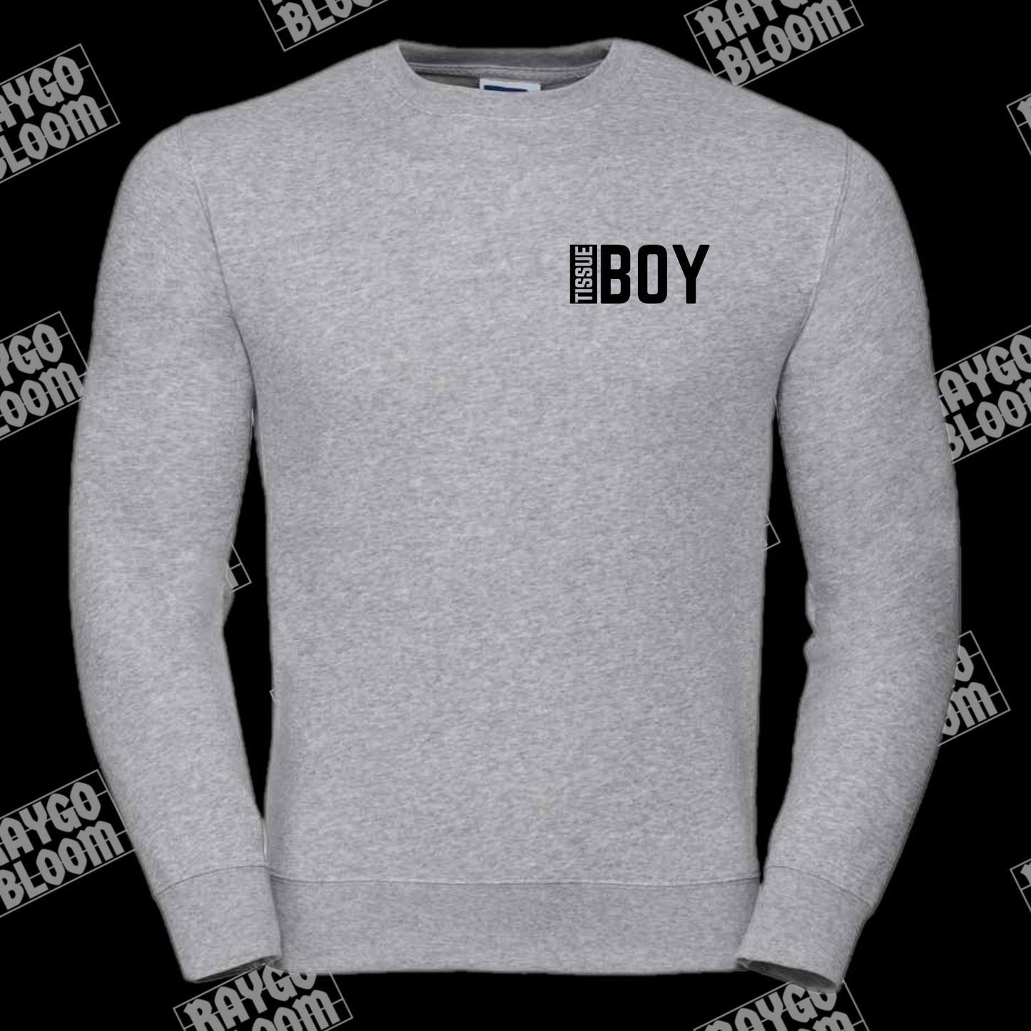 Tissue Boy Jumper (Black TBOY Logo)